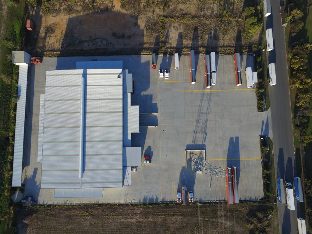 Another great picture of the Brisbane depot taken from 150 metres directly above the site